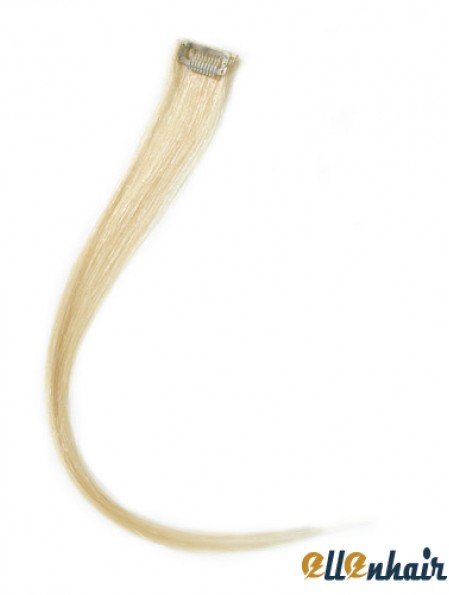 Hairstyles Blonde Straight Remy Human Hair Clip In Hair Extensions