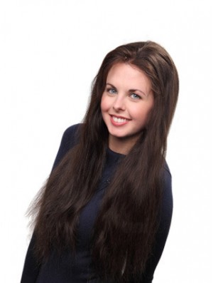 Brown Long Straight Without Bangs Lace Mono Wig UK Online