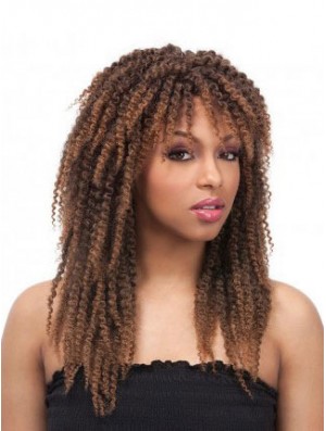 Kinky Curly Wig Layered African Wig UK Cheap Wigs For Black Women