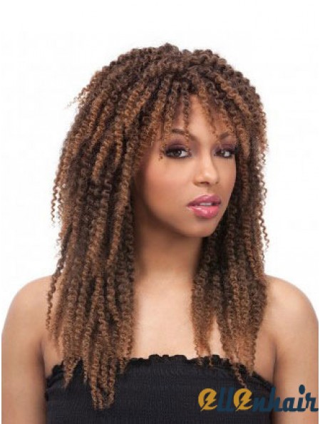 Kinky Curly Wig Layered African Wig UK Cheap Wigs For Black Women