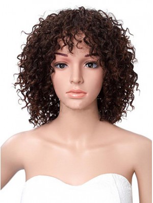 14 inch Brown Lace Front Wigs For Black Women
