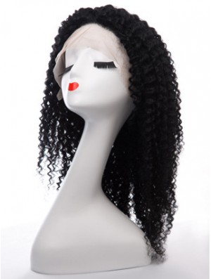 Durable Human Hair 22 inch Long Kinky Wigs For Black Women