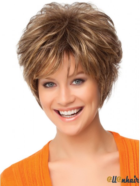 Cheap Synthetic Wig UK Curly Hair Short Wig For Women