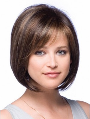 Bob Wig Chin Length Wig Cheap Straight Hair Modern