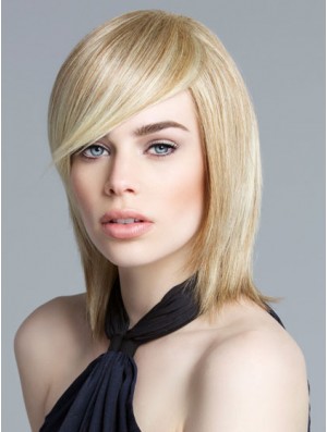 Lace Front Chin Length Straight Blonde New Bob Wigs