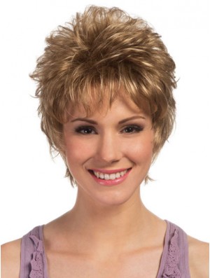 Blonde Wig Cropped Short Wig UK Online