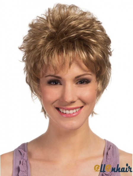 Blonde Wig Cropped Short Wig UK Online
