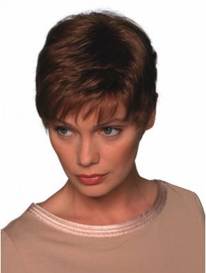 Boycuts Wig Short Straight Hair Wig UK For Women