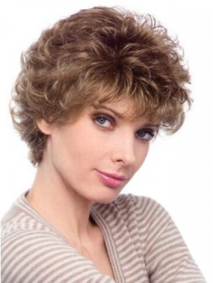 Layered Short Auburn UK Wigs