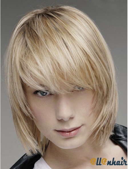 Blonde Lace Wig Hand tied Men Wig Remy Human Hair Male Wig UK